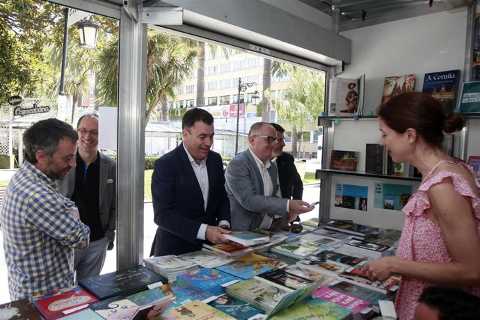Inauguración Feria del Libro de A Coruña