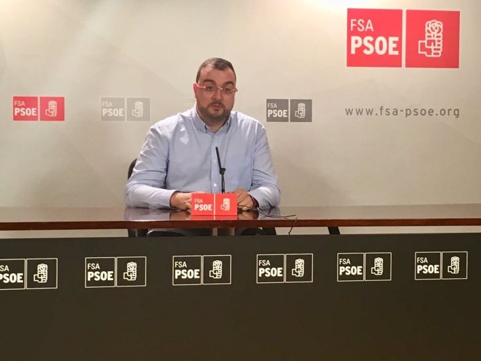 Adrián Barbón, secretario general de la FSA-PSOE