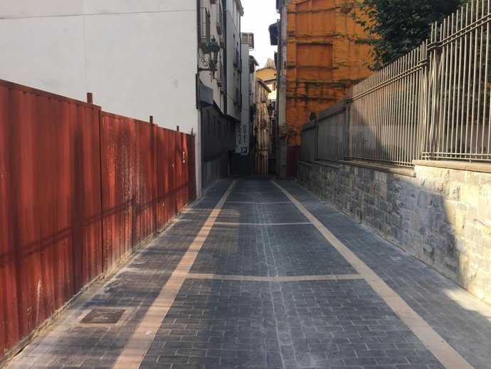 Calle Martínez Vargas de Barbastro (Huesca)