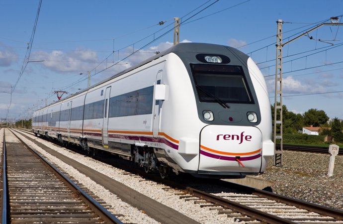 NUevo tren S-599 en Extremadura