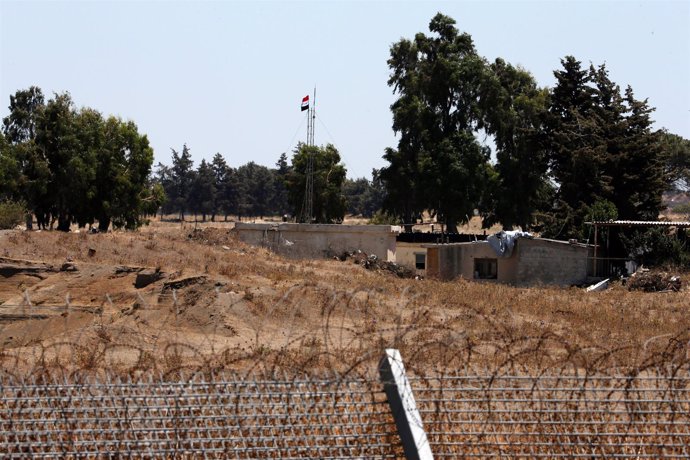 Vista de los Altos del Golán desde Israel