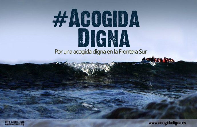 Campaña por la 'Acogida Digna' de migrantes