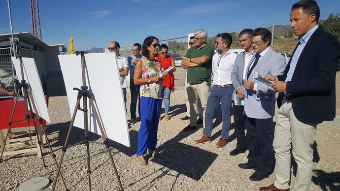 En imagen de archivo Jódar junto al alcalde de Lorca