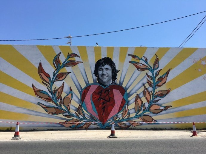 Mural de Ángel Nieto