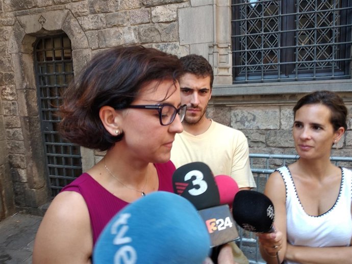 La portavoz del PSC, Eva Granados