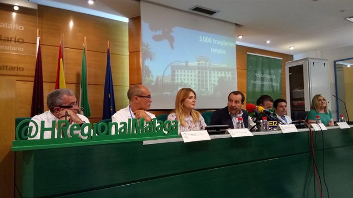 Ruiz Espejo presenta los datos de transplantes de riñón