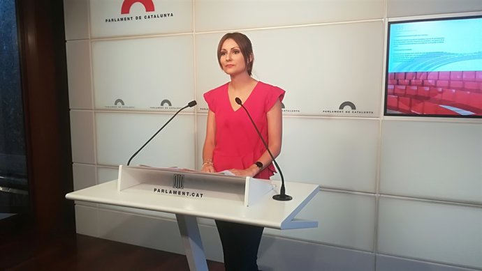 La diputada de Cs al Parlament Lorena Roldán