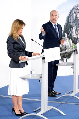 Rosa Dávila y Pedro Ortega