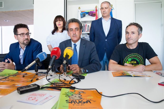 Presentación del Festival Sauga Folk de Colindres 