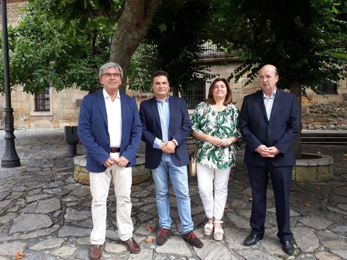 MARIANO MARÍN, PEDRO RUEDA, SOFÍA COSMEN Y MANUEL DEL CASTILLO (PP)