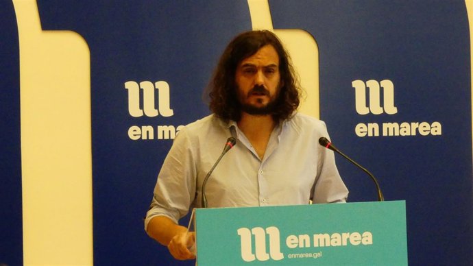 El diputado de En Marea Antón Sánchez