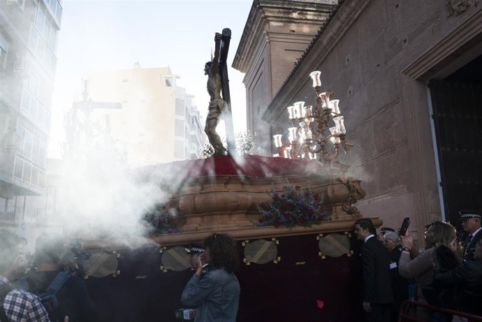 Salida del paso del Cristo del Amor