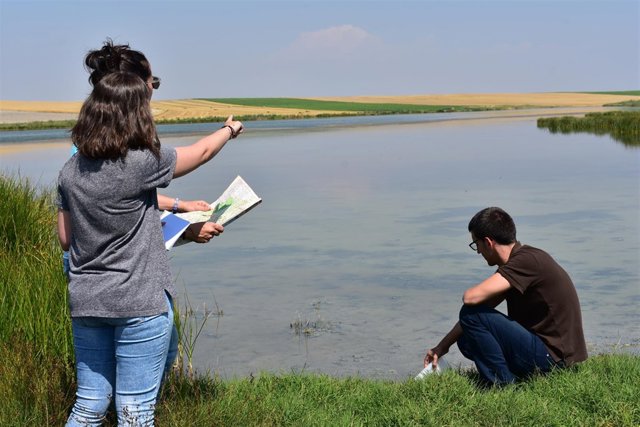 Una de las lagunas segoviana