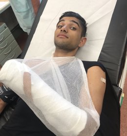 Jorge Martín de Moto3 lesionat