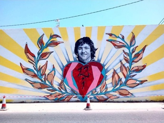 Ángel Nieto mural