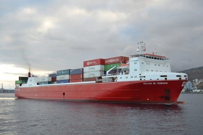 Buque Volcán de Teneguía