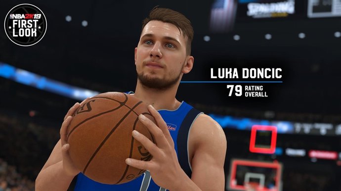 Luka Doncic en el videojuego NBA 2K19