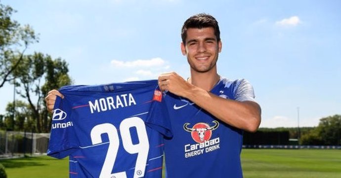 Álvaro Morata cambia de dorsal con el Chelsea