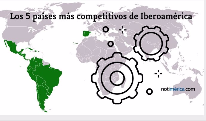 Iberoamérica y sus países más competitivos 