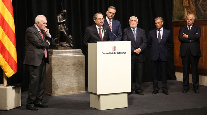 El pres. Q.Torra a la Generalitat