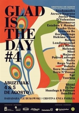 Asteburuko bi egunetan izango da 'Glad is the Day' jaialdia.