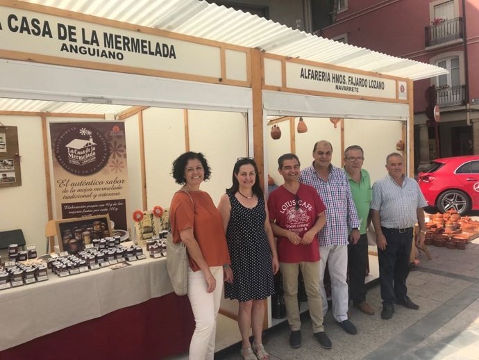 Inauguración Feria Artesanía La Rioja en Haro