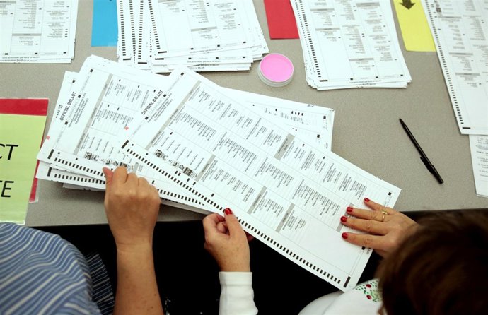 Papeletas en elecciones presidenciales Estados Unidos