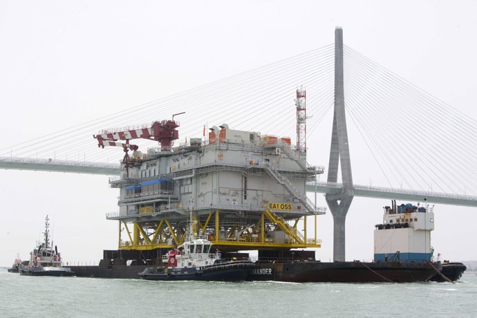 Salida subestación Andalucía II de Iberdrola