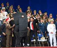 Las imágenes más impactantes del frustrado atentado contra Nicolás Maduro