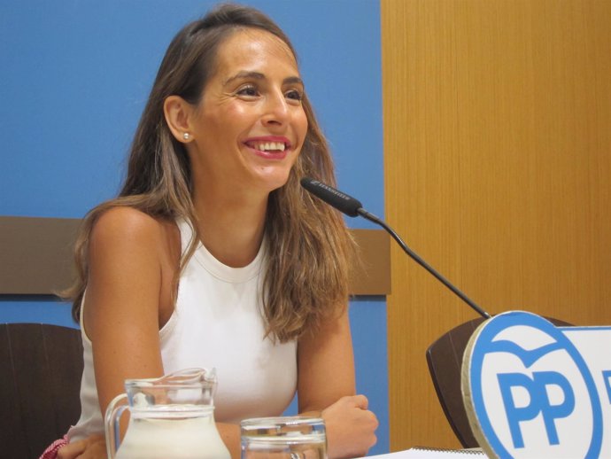 La concejal del grupo municipal del PP, María Navarro.