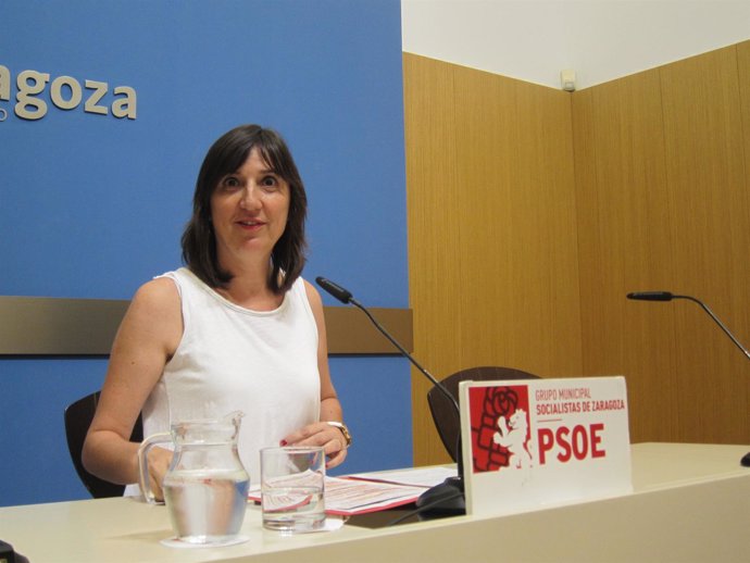 Concejal del PSOE en el Ayuntamiento de Zaragoza, Lola Ranera.