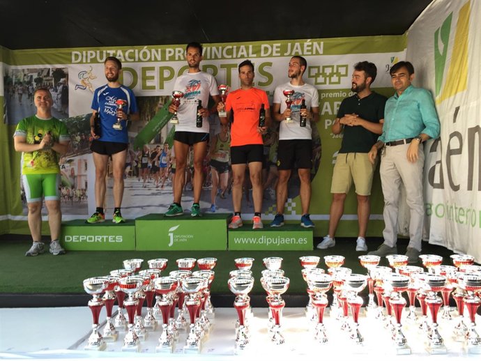 Enttrega de premios de la XVI Carrera Urbana Villa de Bedmar.