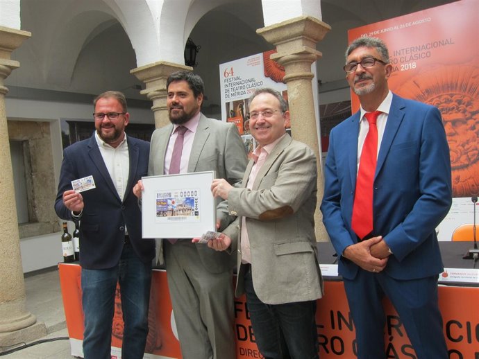 El Festival de Teatro Clásico de Mérida en el cupón de la ONCE         