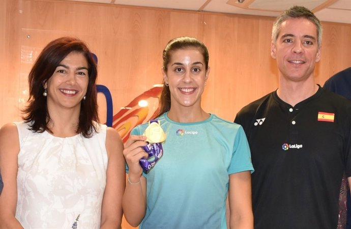 Carolina Marín María José Rienda Fernando Rivas CSD