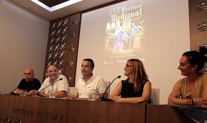 Presentación Festival Medieval de Alburquerque