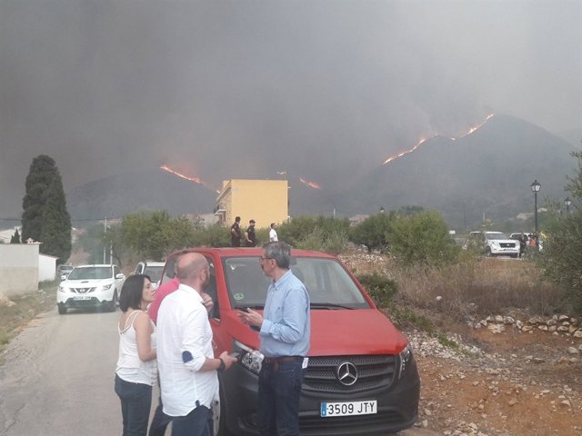 Evacuan de forma preventiva a la población de Pinet