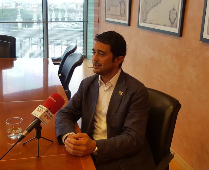 El conseller de Territori i Sostenibilitat, Damià Calvet