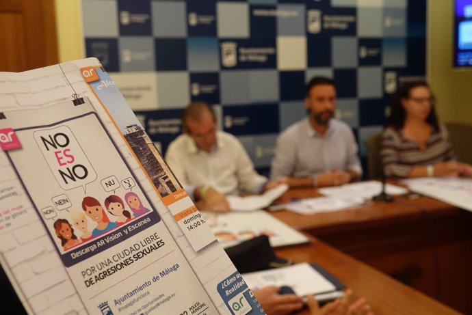 Campaña NO ES NO del Ayuntamiento de Málaga                      