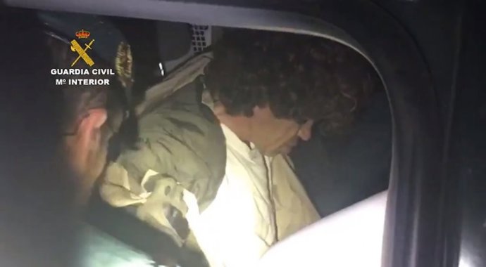 Agentes de la Guardia Civil detienen a Luciano José Simón Gómez