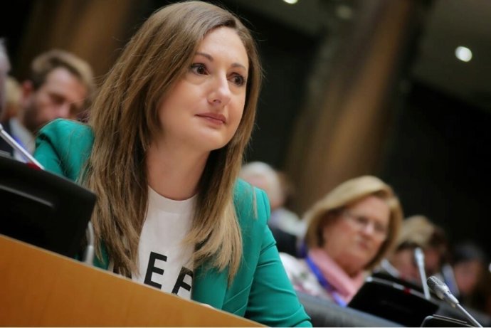 La portavoz del PP de Agricultura en el Congreso, Ascensión Carreño