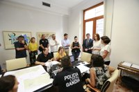 Puig sobre el incendio en Llutxent: "Las previsiones son más favorables, pero aún hay una incertidumbre muy grande"