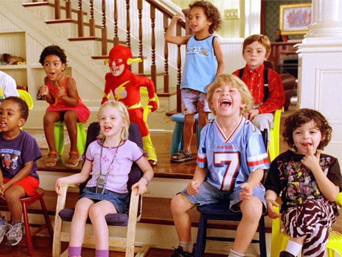 NIÑOS DE ÑA PELICULA PAPA CANGURO
