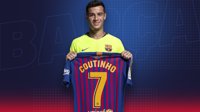 Philippe Coutinho será el nuevo número 7 del Barça