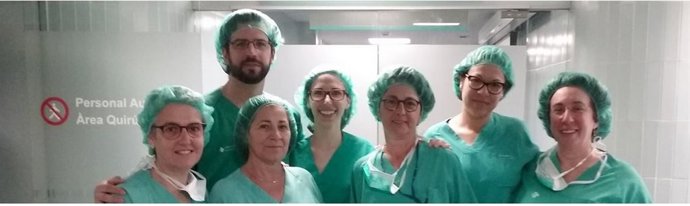 Equip de cirurgia de l'Hospital Joan XXIII