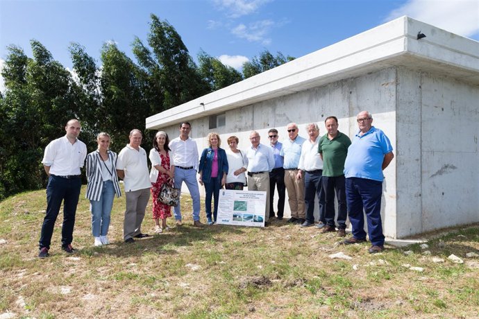 Inauguración del nuevo depósito de abastecimiento en Prellezo (V. San Vicente)