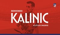El delantero croata Niko Kalinic, nuevo jugador del Atlético para las próximas tres temporadas