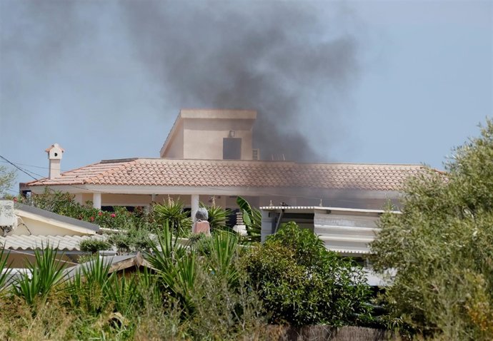 Casa de Alcanar donde los terroristas prepararon los atentados