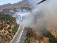 Extinguido el incendio forestal declarado entre Málaga y Torremolinos, que ha afectado a 4,07 hectáreas