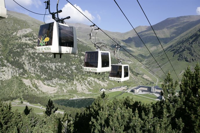 Telecabina Coma del Clot de Vall de Núria 