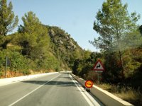 La CV-675 entre Barx y Gandia se reabre de manera controlada esta tarde para permitir el acceso a los vecinos